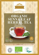 Ausha Organic Senna Tea Bags - 40 Bags - UK Certified Organic by Soil Association - Constipation Relief - Laxative Tea Caffeine Free, Digestion, Colon Cleanse