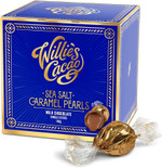 Willie's Cacao - Salted Caramel Chocolate Gift box - Individually wrapped Pearls of dark chocolate filled with molten salted caramel - 150g - Artisan Chocolate - 100% natural Willie's Cacao - Salted Caramel Chocolate Gift box - Individually wrapped Pearls of dark chocolate filled with molten salted caramel - 150g - Artisan Chocolate - 100% natural