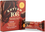 RHYTHM 108 Swiss Vegan Hazelnut Praline Bars with Dark Chocolate Multi-pack 3x33g RHYTHM 108 Swiss Vegan Hazelnut Praline Bars with Dark Chocolate Multi-pack 3x33g