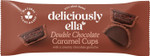 Deliciously Ella - Double Chocolate Caramel Cups, Vegan Friendly & Gluten Free (2 Cups per Pack, 12 Packs) Deliciously Ella - Double Chocolate Caramel Cups, Vegan Friendly & Gluten Free (2 Cups per Pack, 12 Packs)