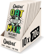 Vegan Chocolate - Ombar Hazelnut Oat M'lk (70g x 10 Bars) Organic Fair Trade, Dairy Free Chocolate Vegan Chocolate - Ombar Hazelnut Oat M'lk (70g x 10 Bars) Organic Fair Trade, Dairy Free Chocolate