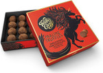 Willie's Cacao - Chocolate Truffle Gift Box - Dark chocolate praline truffles with Cornsish sea salt - Vegan chocolate truffles - 16 truffles, 110g - Artisan Chocolate - 100% Natural Willie's Cacao - Chocolate Truffle Gift Box - Dark chocolate praline truffles with Cornsish sea salt - Vegan chocolate truffles - 16 truffles, 110g - Artisan Chocolate - 100% Natural