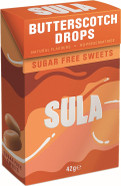 Sula Butterscotch Drops, Sugar Free Boiled Sweets with Natural Flavours, 42 g (Pack of 14) Sula Butterscotch Drops, Sugar Free Boiled Sweets with Natural Flavours, 42 g (Pack of 14)