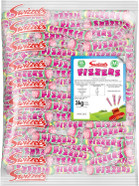 Swizzels Original Assorted Fruit Fizzers Sweets, Bulk Sweet Bag of Fizzers 3kg (Pack of 1) Swizzels Original Assorted Fruit Fizzers Sweets, Bulk Sweet Bag of Fizzers 3kg (Pack of 1)