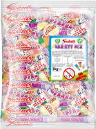 Swizzels Variety Mix, Bulk Mixed Sweets and lollipops Bag, 3 kg (Pack of 1) Swizzels Variety Mix, Bulk Mixed Sweets and lollipops Bag, 3 kg (Pack of 1)