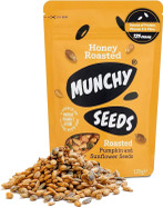 Munchy Seeds Snack Warm Cumin and Fennel Sunflower & Pumpkin Mix, Sprinkle on Salads, Soups & Savoury Dishes, Vegan, Source of Protein, Fibre & Vitamin E, 125 g Munchy Seeds Snack Warm Cumin and Fennel Sunflower & Pumpkin Mix, Sprinkle on Salads, Soups & Savoury Dishes, Vegan, Source of Protein, Fibre & Vitamin E, 125 g