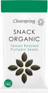 Clearspring Tamari Roasted Pumpkin Seeds - Snack Organic