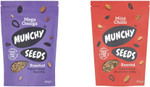 MUNCHY SEEDS Mega Omega, 7-Seed Mix with Sunflower, Pumpkin, and Hemp, Protein Snack, Plant-Based Fibre & Vitamin E - 450g Mega Pack & Mild Chilli Sunflower, Pumpkin, Protein Snack - 450g MUNCHY SEEDS Mega Omega, 7-Seed Mix with Sunflower, Pumpkin, and Hemp, Protein Snack, Plant-Based Fibre & Vitamin E - 450g Mega Pack & Mild Chilli Sunflower, Pumpkin, Protein Snack - 450g