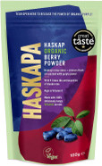 Haskapa | Organic Superberry Powder | Made with 100% Natural Vegan Whole Haskap Berries | High in Vitamin C + Antioxidants | Gluten Free | Superfood Made from Freeze Dried Berries | (30 Day Supply)