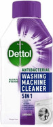 Dettol Antibacterial Washing Machine Cleaner, Removes Limescale, Dirt & Bad Odours, Lavender 250ml Dettol Antibacterial Washing Machine Cleaner, Removes Limescale, Dirt & Bad Odours, Lavender 250ml