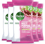 Dettol Antibacterial Cleaning Wipes Pomegranate & Lime 105s Dettol Antibacterial Cleaning Wipes Pomegranate & Lime 105s