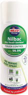 Nilco Nilbac® Dry-Touch Sanitiser Touch Control Antibacterial Aerosol Spray, 400 ml