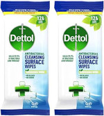 Dettol Antibacterial Disinfectant Surface Cleaning Wipes, 126 Count, Pack of 2 - Ideal for First Aid Kit and Workplace Hygiene Dettol Antibacterial Disinfectant Surface Cleaning Wipes, 126 Count, Pack of 2 - Ideal for First Aid Kit and Workplace Hygiene