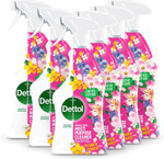Dettol Flower Power Antibacterial Multipurpose Cleaning Spray | Peony & Rose Fragrance | Limited Edition | 750ml (Pack of 6), Floral Dettol Flower Power Antibacterial Multipurpose Cleaning Spray | Peony & Rose Fragrance | Limited Edition | 750ml (Pack of 6), Floral