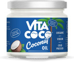 Vita Coco Organic Coconut Oil 250 ml, Extra Virgin, Gluten Free, Use as Cooking Oil, Skin Moisturiser or Hair Shampoo