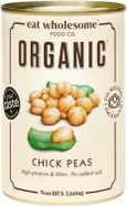 Eat Wholesome Organic Chick Peas 400g (Pack of 12)
