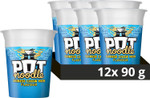 Pot Noodle Chinese Chow Mein Standard Pot Noodle instant vegan* snack quick to make noodles 12x 90 g Pot Noodle Chinese Chow Mein Standard Pot Noodle instant vegan* snack quick to make noodles 12x 90 g