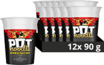 Pot Noodle Bombay Bad Boy Standard Pot instant vegan* snack quick to make noodles 12x 90 g Pot Noodle Bombay Bad Boy Standard Pot instant vegan* snack quick to make noodles 12x 90 g