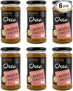 Ossa Bone Broth  Beef, 100% Natural & High Protein | Gut Health & Digestion Support | Keto & Paleo Friendly | Preservative-Free | 240ml (Pack of 6)