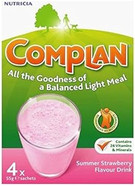 Complan Strawberry Flavour Nutritional Drink 4 x 55g by Complan