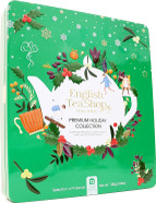 English Tea Shop Premium Holiday Collection Green Gift Tin | 72 Tea Bag Sachets | 108g English Tea Shop Premium Holiday Collection Green Gift Tin | 72 Tea Bag Sachets | 108g