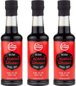 Organic Coconut Aminos - Teriyaki - 150ml - 3 Bottles, Vegan, Naturally Fermented, no-Soy, Low Salt, Non-GM, Gluten-Free Organic Coconut Aminos - Teriyaki - 150ml - 3 Bottles, Vegan, Naturally Fermented, no-Soy, Low Salt, Non-GM, Gluten-Free