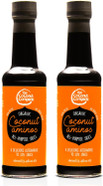 Organic Coconut Aminos - Vegan, Gluten-Free, Raw, Soy-Free, Amino acids, Naturally Fermented, Low Salt, Coconut Seasoning, Soy Sauce Alternative(160 ml x 2) Organic Coconut Aminos - Vegan, Gluten-Free, Raw, Soy-Free, Amino acids, Naturally Fermented, Low Salt, Coconut Seasoning, Soy Sauce Alternative(160 ml x 2)