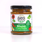 Geo Organics Bhuna Curry Paste 180g (Pack of 1) Serves 4 | Organic Curry Paste | Certified Organic & Vegan-Friendly Indian Curry Paste | Authentic Restaurant Recipe Base Vegan Food Geo Organics Bhuna Curry Paste 180g (Pack of 1) Serves 4 | Organic Curry Paste | Certified Organic & Vegan-Friendly Indian Curry Paste | Authentic Restaurant Recipe Base Vegan Food