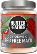 Product Image Hunter & Gather 100% Olive Oil Egg Free Sriracha Mayo 250g - Seed Oil Free - Keto & Vegan Friendly - No Added Sugar, Gluten & Soy Free Product Image Hunter & Gather 100% Olive Oil Egg Free Sriracha Mayo 250g - Seed Oil Free - Keto & Vegan Friendly - No Added Sugar, Gluten & Soy Free