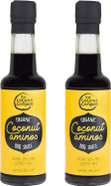 The Coconut Company - Organic Coconut Aminos Barbeque Sauce - 150ml - Pack of 2 - Coconut Aminos Alternative for Soy & BBQ Sauce, Vegan, Gluten-Free, Soy Free, Naturally Fermented, Pure Coconut sap The Coconut Company - Organic Coconut Aminos Barbeque Sauce - 150ml - Pack of 2 - Coconut Aminos Alternative for Soy & BBQ Sauce, Vegan, Gluten-Free, Soy Free, Naturally Fermented, Pure Coconut sap