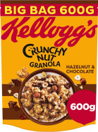 Kellogg's Crunchy Nut Hazelnuts & Chocolate Granola, 600g