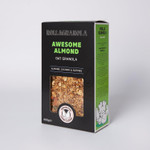 Rollagranola - Awesome Almond Oat Granola 400g Pack. 100% Natural, Made With Gluten Free Oats. Suitable For A Vegan Diet With No Added Sugar. Handcrafted In The UK- 1x400g Pack (Pack of 2) Rollagranola - Awesome Almond Oat Granola 400g Pack. 100% Natural, Made With Gluten Free Oats. Suitable For A Vegan Diet With No Added Sugar. Handcrafted In The UK- 1x400g Pack (Pack of 2)
