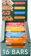 Deliciously Ella Oat Bars - Mixed Flavour Variety Case (16 x 50g) - Vegan & Gluten Free Oat Bar Flapjacks - Healthy Snacking Deliciously Ella Oat Bars - Mixed Flavour Variety Case (16 x 50g) - Vegan & Gluten Free Oat Bar Flapjacks - Healthy Snacking