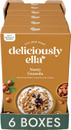 Deliciously Ella Nutty Granola (6 x 380g Boxes) - Granola & Muesli, Gluten-Free, Vegan Friendly, Healthy Breakfast Deliciously Ella Nutty Granola (6 x 380g Boxes) - Granola & Muesli, Gluten-Free, Vegan Friendly, Healthy Breakfast