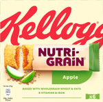 Kellogg's Nutri Grain Fruity Breakfast Bars Apple 6x37g