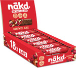 Nakd Bakewell Tart Natural Fruit & Nut Bars - Vegan - Healthy Snack - Gluten Free - 35g x 18 bars Nakd Bakewell Tart Natural Fruit & Nut Bars - Vegan - Healthy Snack - Gluten Free - 35g x 18 bars