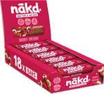 Nakd Berry Delight Natural Fruit & Nut Bars - Vegan - Healthy Snack - Gluten Free - 35g x 18 bars Nakd Berry Delight Natural Fruit & Nut Bars - Vegan - Healthy Snack - Gluten Free - 35g x 18 bars