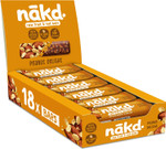 Nakd Peanut Delight Natural Fruit & Nut Bars - Vegan - Healthy Snack - Gluten Free - 35g x 18 bars Nakd Peanut Delight Natural Fruit & Nut Bars - Vegan - Healthy Snack - Gluten Free - 35g x 18 bars