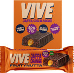Vive Jammy Jaffa Orange Fruity Nutta Bars Vegan Fruit & Nut Snack with Real Fruit Jam Filling 80% Fruit & Nut, Belgian Chocolate Coated, High Fibre, Gluten-Free Pack of 20 Healthy Snack Bars Vive Jammy Jaffa Orange Fruity Nutta Bars Vegan Fruit & Nut Snack with Real Fruit Jam Filling 80% Fruit & Nut, Belgian Chocolate Coated, High Fibre, Gluten-Free Pack of 20 Healthy Snack Bars