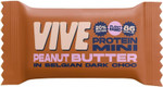 Vive Dark Chocolate Coated Peanut Butter Flavour Protein Bites - Vegan - High Fibre Protein Mini Bars - Pack of 21 Vive Dark Chocolate Coated Peanut Butter Flavour Protein Bites - Vegan - High Fibre Protein Mini Bars - Pack of 21