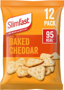 SlimFast Cheddar Bites Snack Bag, Crunchy, Tasty Low Calorie Snack, 24 x 22 g Multipack SlimFast Cheddar Bites Snack Bag, Crunchy, Tasty Low Calorie Snack, 24 x 22 g Multipack