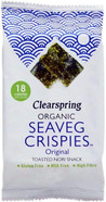 Clearspring Organic Seaveg Crispies Original 4g (Pack of 16)