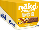 Nakd Lemon Drizzle Natural Fruit & Nut Bars - Vegan - Healthy Snack - Gluten Free - 35g x 48 bars Nakd Lemon Drizzle Natural Fruit & Nut Bars - Vegan - Healthy Snack - Gluten Free - 35g x 48 bars