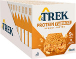 JB's Trek High Protein Flapjack Peanut Butter - Gluten Free - Plant Based - Vegan Snack - 50g X 36 Bars JB's Trek High Protein Flapjack Peanut Butter - Gluten Free - Plant Based - Vegan Snack - 50g X 36 Bars
