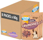 Good Boy Crunchies Mini Chicken - Natural Dog Treats - Training Treats - Bulk Box - 8 x 60g Good Boy Crunchies Mini Chicken - Natural Dog Treats - Training Treats - Bulk Box - 8 x 60g