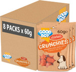 Good Boy Crunchies Chicken - Natural Dog Treats - Training Treats - Bulk Box - 8 x 60g Good Boy Crunchies Chicken - Natural Dog Treats - Training Treats - Bulk Box - 8 x 60g
