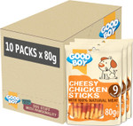 Good Boy Chicken Strips - Natural Dog Treats - Wheat and Cereal Free Recipe - Bulk Box - 3 x 350g Good Boy Chicken Strips - Natural Dog Treats - Wheat and Cereal Free Recipe - Bulk Box - 3 x 350g