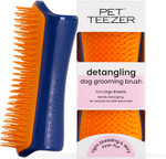 Tangle Teezer | Pet Teezer | Detangling and Dog Grooming Brush | Dry Brush or Dog Bath Brush | Navy & Orange Tangle Teezer | Pet Teezer | Detangling and Dog Grooming Brush | Dry Brush or Dog Bath Brush | Navy & Orange