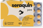 Seraquin Joint | 60 x 800 mg chewable tablets | Maintains healthy joints | Supports mobility | Glucosamine, chondroitin and turmeric | For small dogs and cats Seraquin Joint | 60 x 800 mg chewable tablets | Maintains healthy joints | Supports mobility | Glucosamine, chondroitin and turmeric | For small dogs and cats