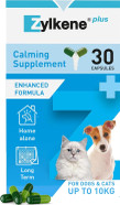 Zylkene Plus Calming Supplement for Medium Dogs (10kg-30kg) 225mg | Promotes Relaxation in long-term challenging situations: New Baby, Home Alone, Moving house | Easily administered | 30 capsules Zylkene Plus Calming Supplement for Medium Dogs (10kg-30kg) 225mg | Promotes Relaxation in long-term challenging situations: New Baby, Home Alone, Moving house | Easily administered | 30 capsules